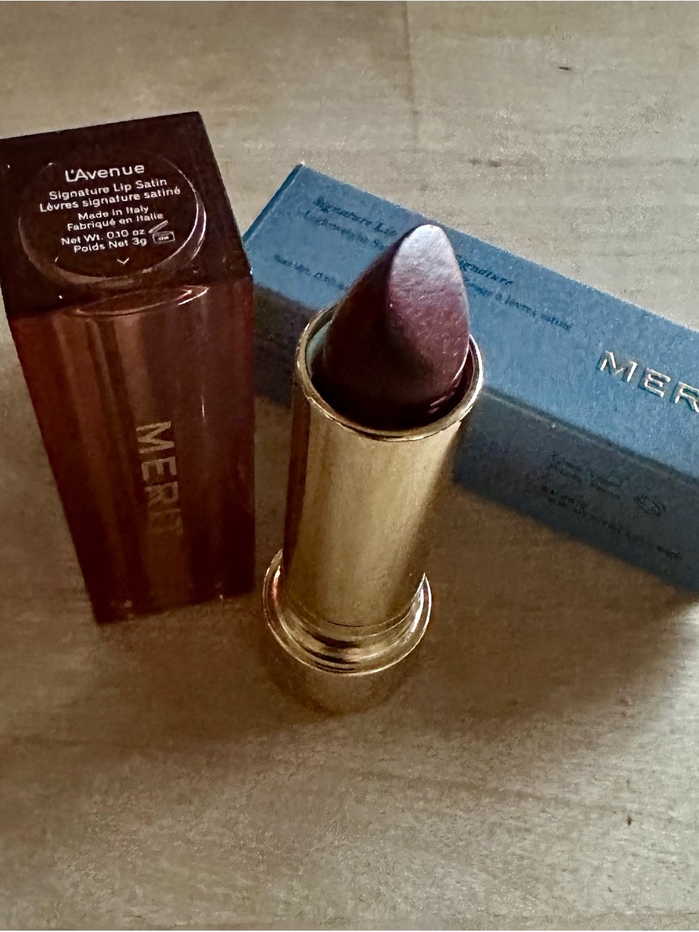 MERIT L'Avenue Satin Lipstick